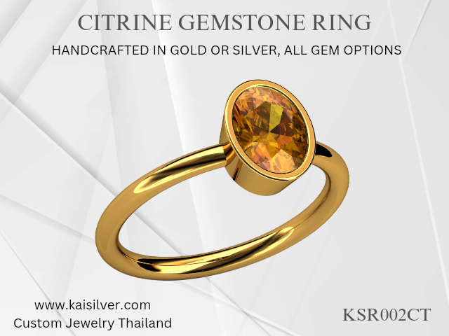 citrine ring